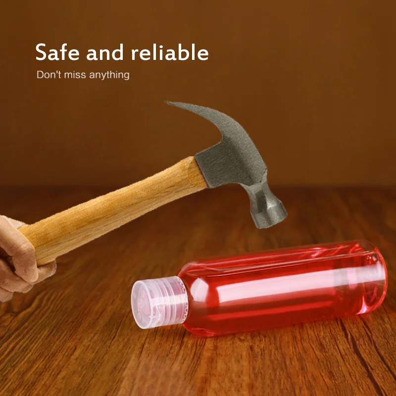 12 Travel Sizes Transparant Refillable Plastic Makeup Bottles Empty Portable Resuable Durable Subpacking Lotions Gel Containers - AliExpress - Image 3