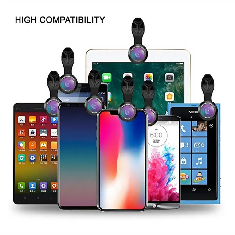 APEXEL 10 in 1 Mobile camera lenses Macro Wide Angle Phone accessories HD Multi-function mobile phone Lens For all smartphones - AliExpress - Image 5