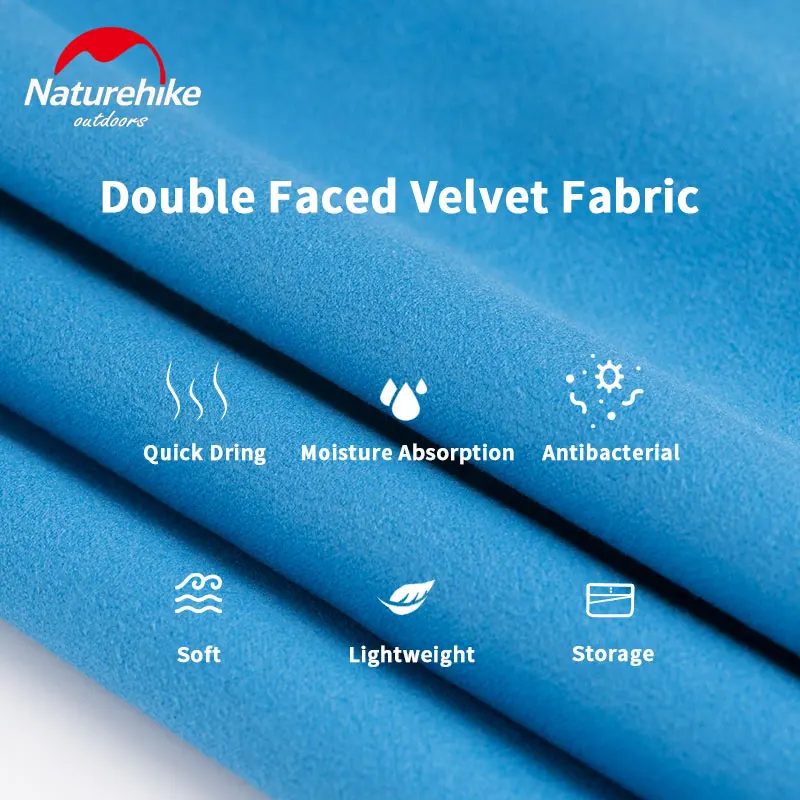 Naturehike Quick Drying Bath Towel Strong Absorbent Velvet Sides Soft Sport Towels for Tourist Fitness Gym Beach Swimming - AliExpress - Image 4