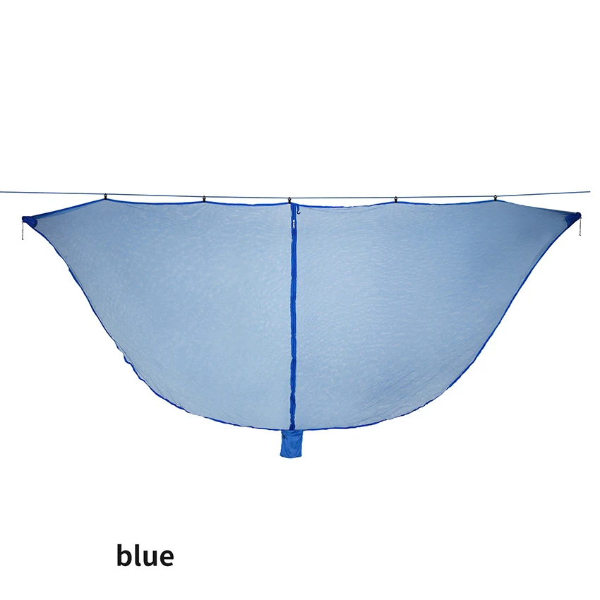 Hammock Bug Netting, 210t Nylon Mesh, With Drawstring Bag, 6 Meters Rope, Double Sided Zipper Camping Hammock Mosquito Netting - Hammocks - AliExpress - Image 3