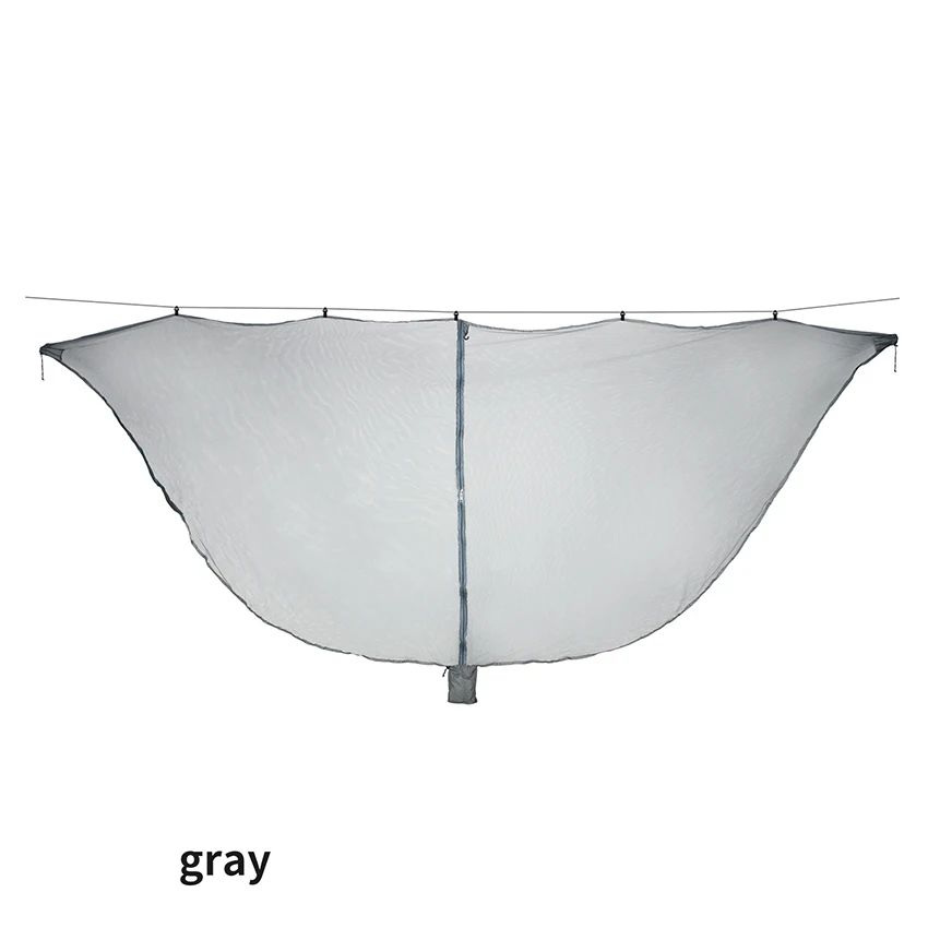Hammock Bug Netting, 210t Nylon Mesh, With Drawstring Bag, 6 Meters Rope, Double Sided Zipper Camping Hammock Mosquito Netting - Hammocks - AliExpress - Image 4