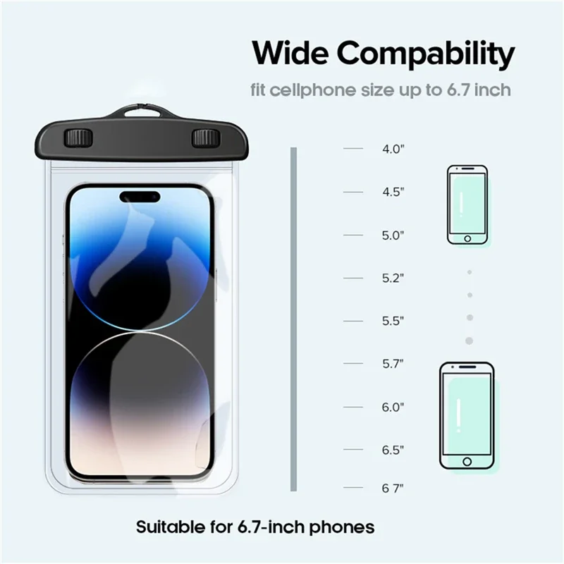 Waterproof Phone Case swimming water proof bag universal underwater phone protector pouch PV cover for iPhone 15 14 13 Pro Max - AliExpress - Image 6