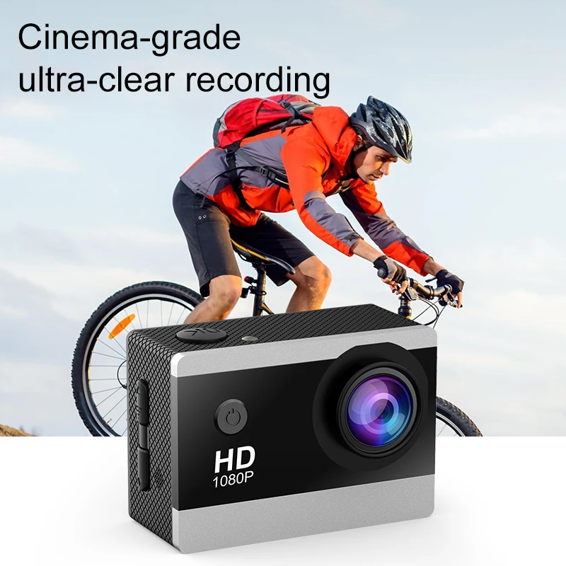 Action Camera 1080P/30FPS 2.0 In IPS Screen 170° Underwater Waterproof Helmet Video Recording Sports Cameras Outdoor Digital Cam - AliExpress 44 - Image 3