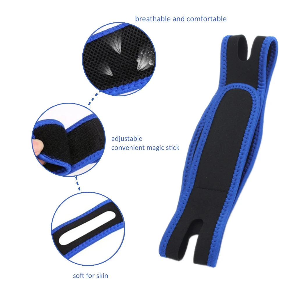 1pcs/Lot Anti-Snoring Chin Strap Helps Close Mouth Reduce Snoring Breath Through Nose Better Sleep No Snore Stop Snore Tool - AliExpress - Image 4
