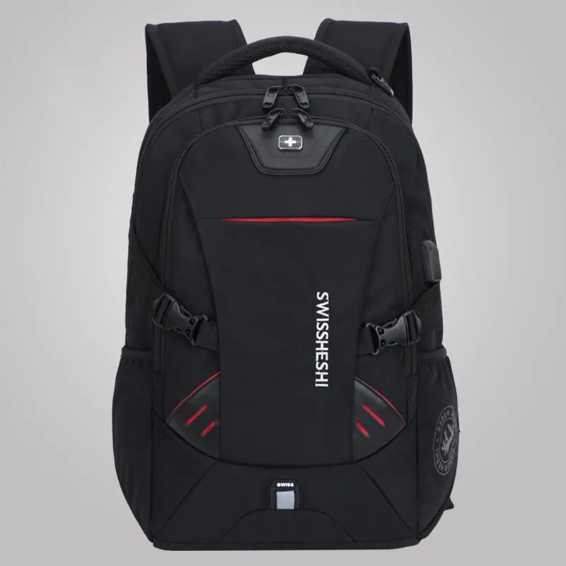 Men Multifunction USB charging fashion business casual travel anti-theft Waterproof 17 inch Laptop backpack School bag - AliExpress - Image 2