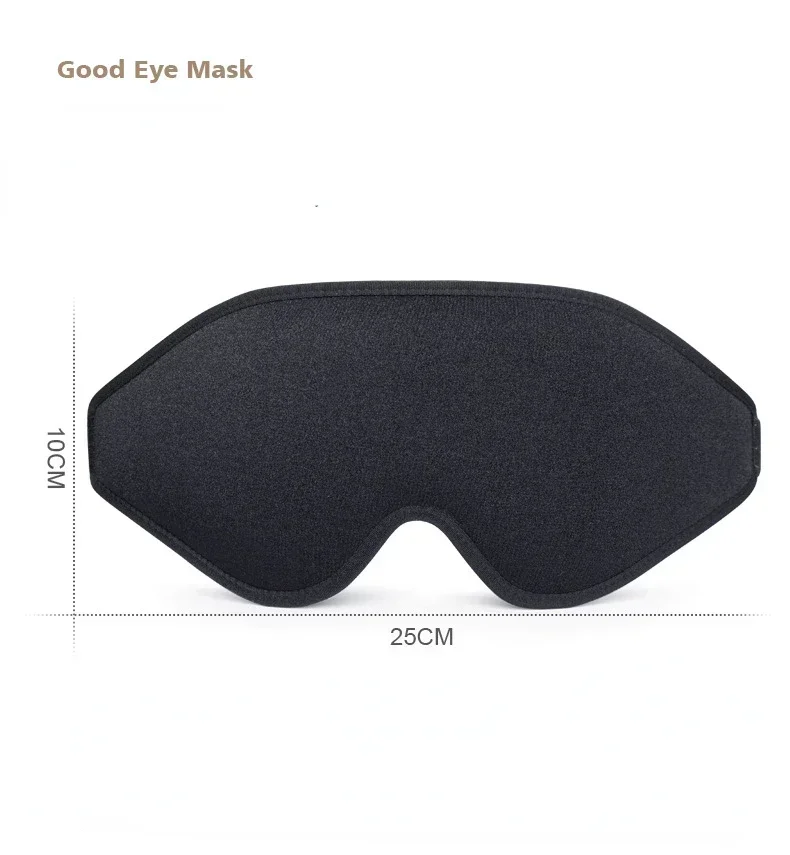 3D Sleep Mask Blindfold Sleeping Aid Eyepatch Eye Cover Sleep Patches Eyeshade Breathable Face Mask Eyemask Health Care for Rest - AliExpress - Image 6
