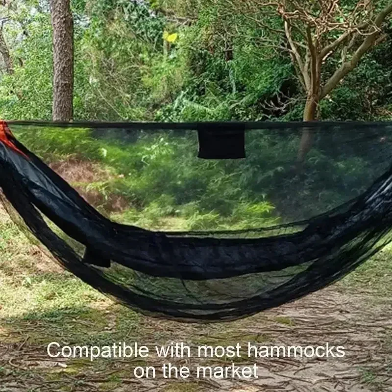 Traveler Hammock Bottom Mosquito Cover Outdoor Hammock Detachable Mosquito Net Camping Hammock Quick Opening Mosquito Net - AliExpress - Image 2