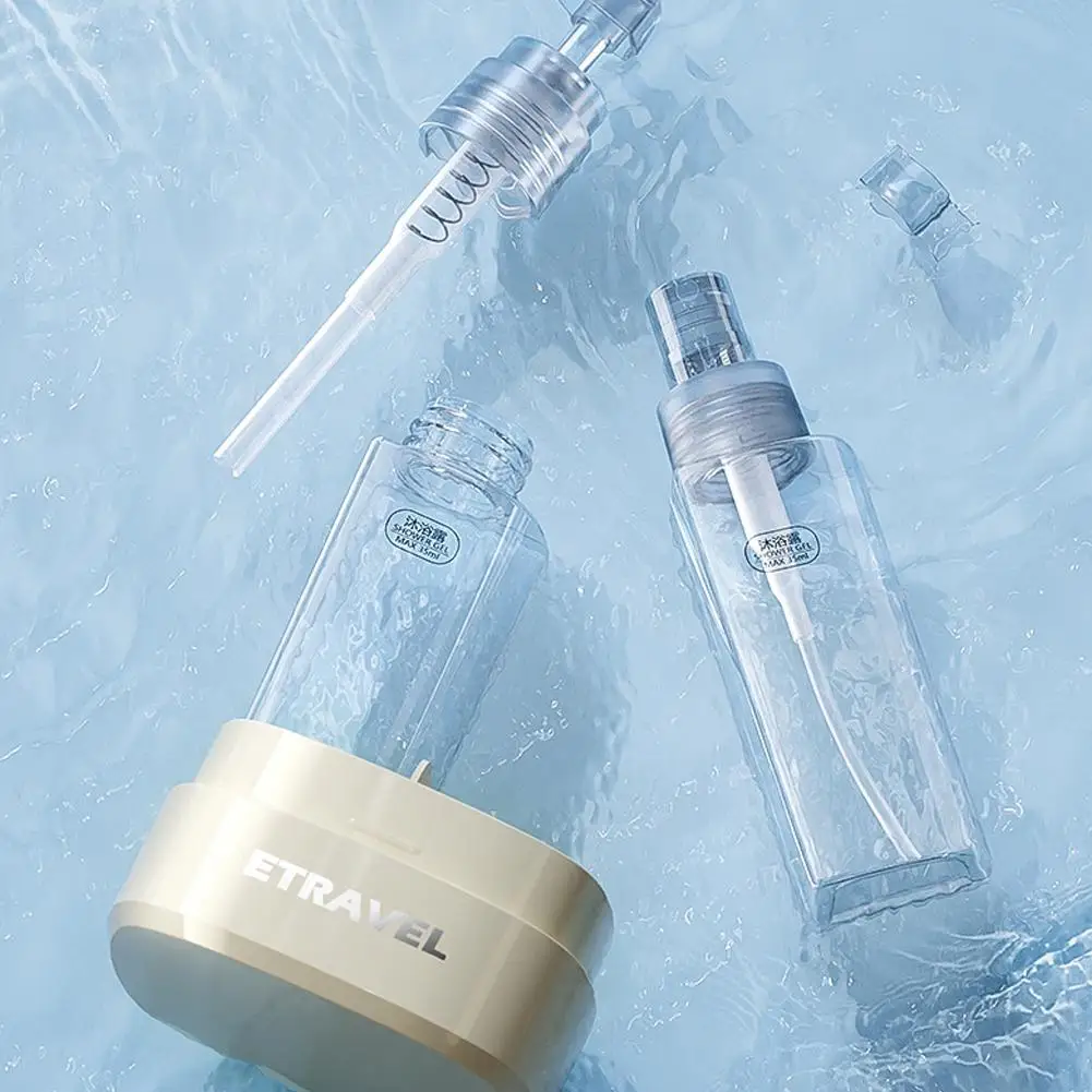 Travel Bottles Kit Portable Toiletry Containers Set TSA Approved Travel Size Bottles Clear Flight Size Cosmetic Containers - AliExpress - Image 4