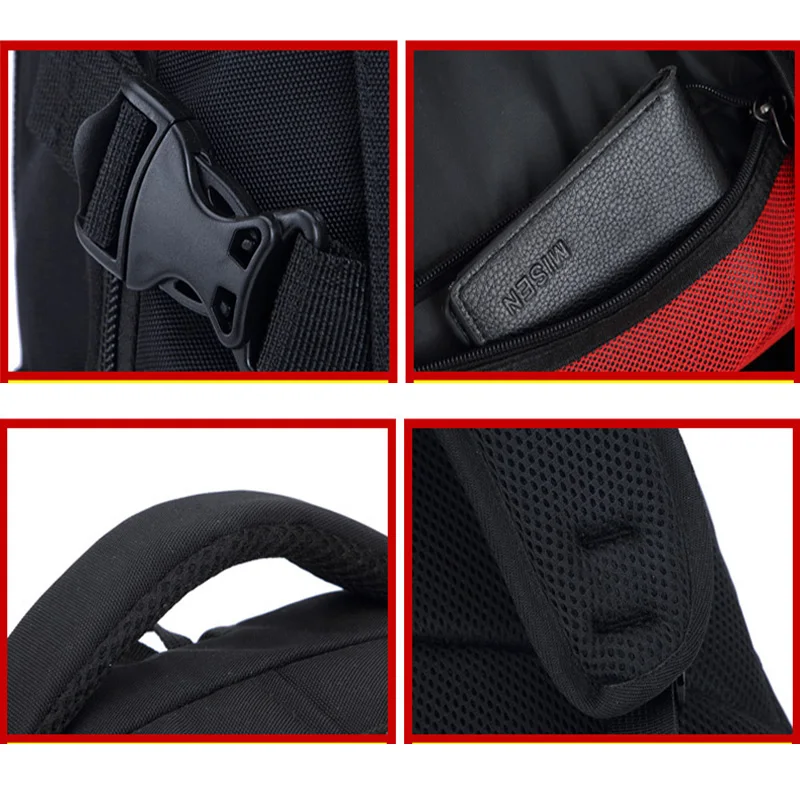 Men Multifunction USB charging fashion business casual travel anti-theft Waterproof 17 inch Laptop backpack School bag - AliExpress - Image 6