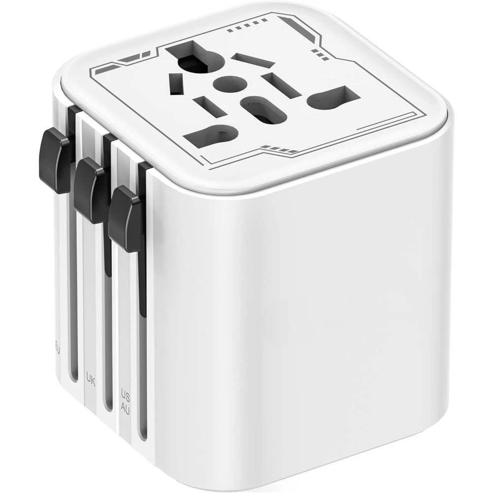 Universal Travel Adapter, Compact Plug (A/C/G/I), 2500W Wall Charger for 200+ Countries incl. Europe, India, UK, US, AUS, Asia – AliExpress