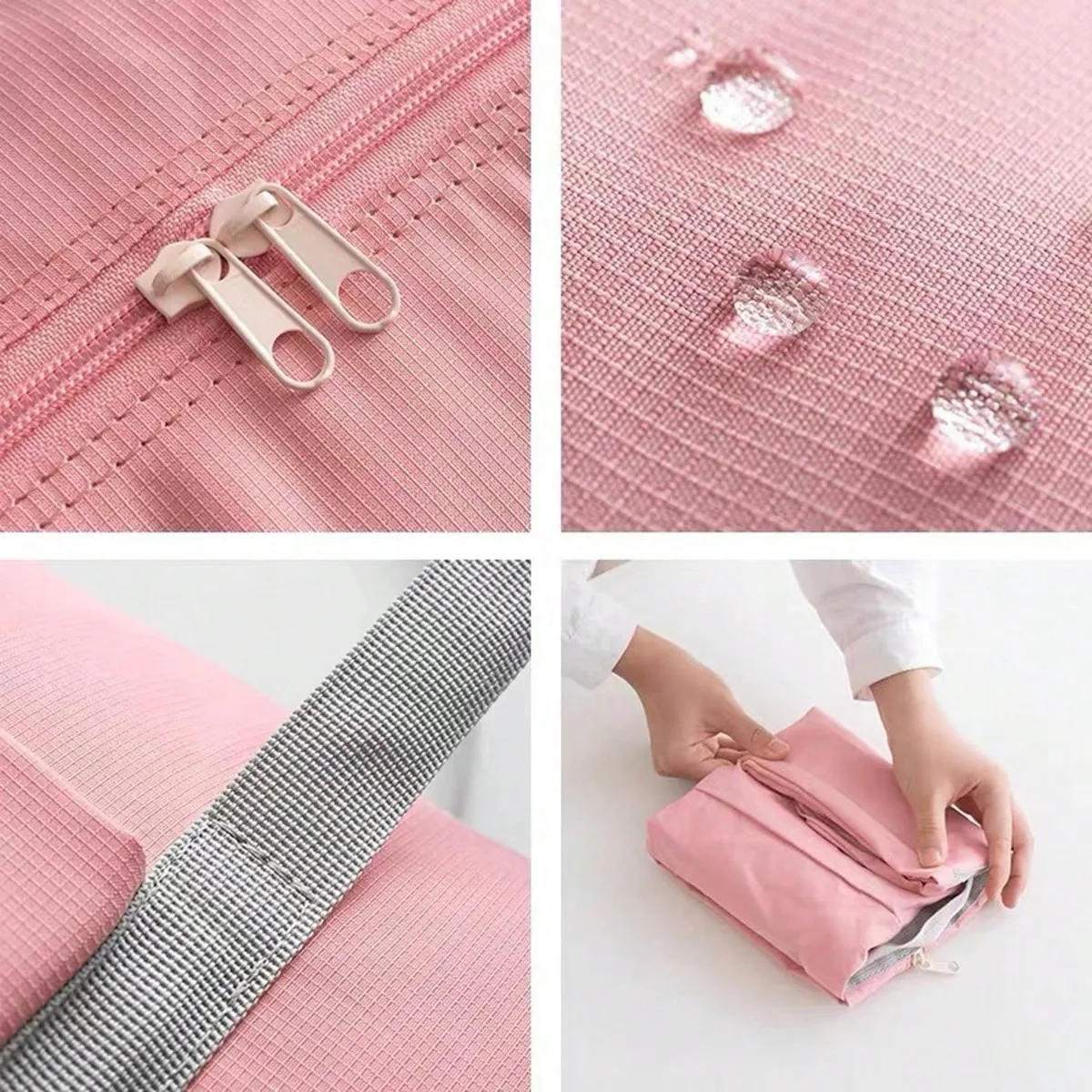 Foldable Travel Duffel Bag, Tote Carry on Luggage Bag, Personal Item Sports Gym Vacation Bag, Weekender Duffle for Women and Men - AliExpress - Image 2