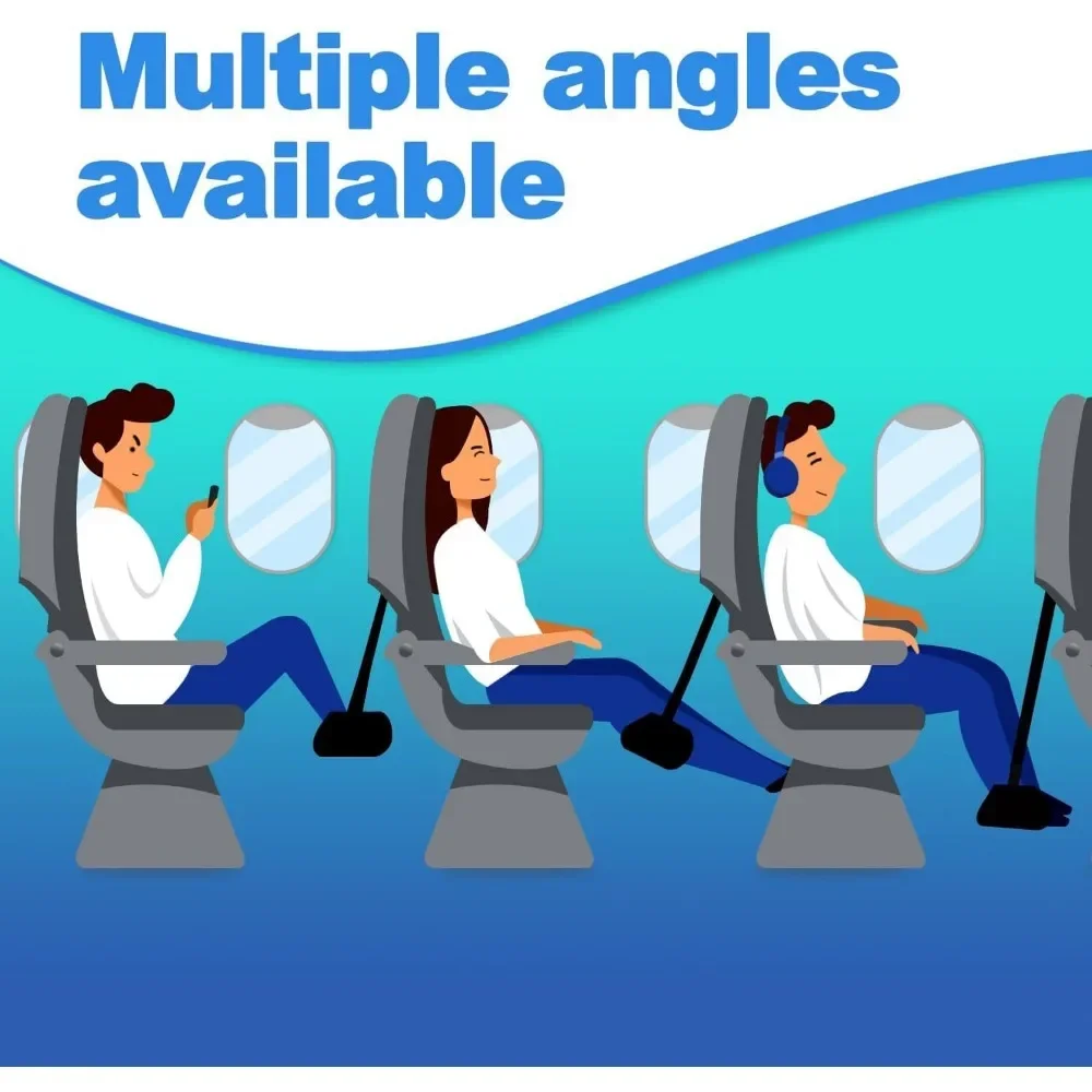 Foot Hammock for Flight, Plane Foot Hammock, Flight Essentials Hammock Support Plates Perfect for Long Travel Foot Leg Rest - AliExpress - Image 6