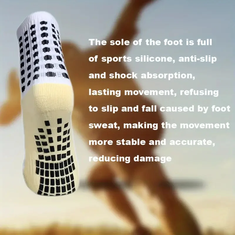 5/6 Pairs Men's Athletic Crew Socks Performance Thick Cushion Running Compression Socks - AliExpress - Image 6