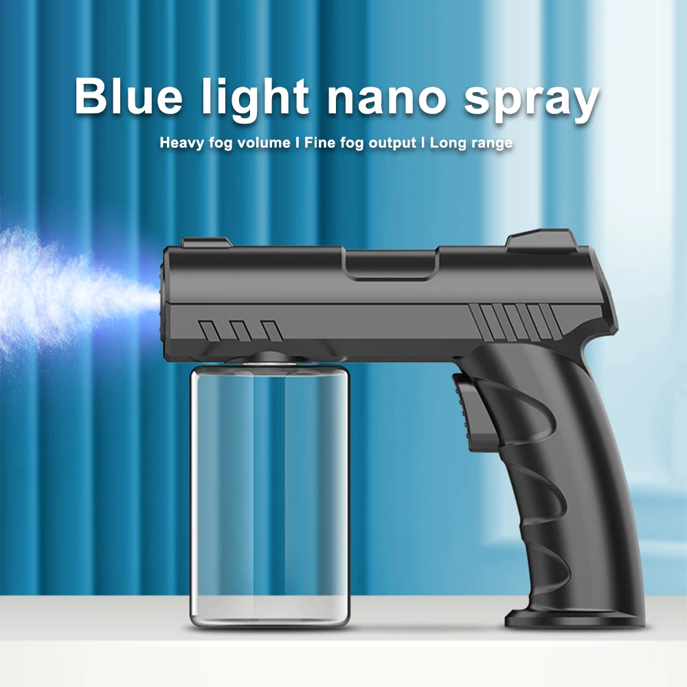 280ML Barber Nano Blue Light Sprayer Wireless Aftershave Steam Spray USB Electric Spray Disinfection Gun Garden Atomizer Tools – AliExpress