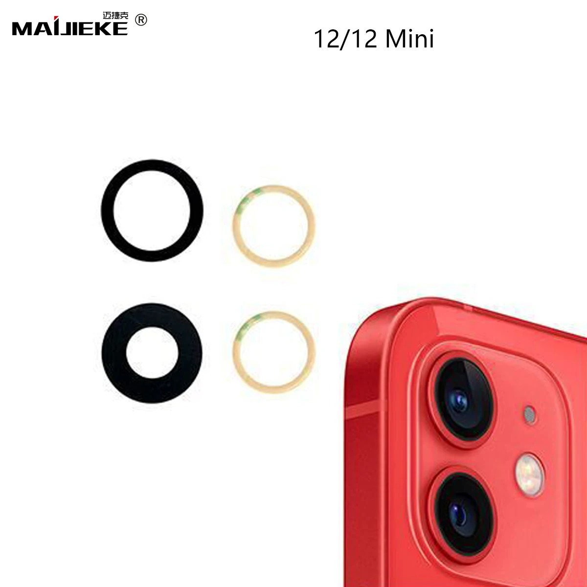 Ori Back Camera Glass Replacement for iPhone 16 15 Pro Max 14 13 12 Mini 11 Pro X Xs Max Xr 8 7 Plus Broken Camera Lens Repair - AliExpress - Image 4