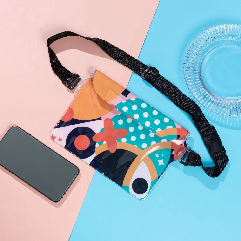 New Large PCV Waterproof Bags Adjustable With Waist Strap Waterproof Waist Bag Swimming Pouch Swimming - AliExpress - Image 4