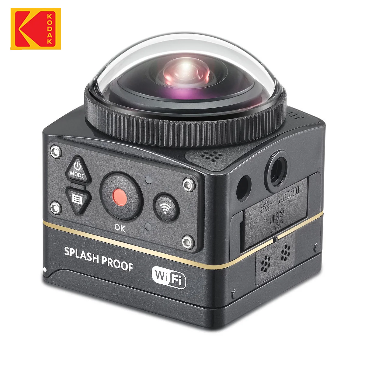 New Arrival Kodak SP360 4K Anti-shake Nightshot Action Cam with Aqua Sport Accessories Sports Camera NFC WIFI Motorcycle Full HD – AliExpress