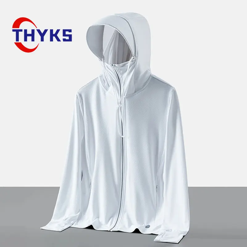 Summer Sun Protection Suit for Men UPF50+UV Resistant Ice Thin Jacket Couple with Detachable Brimcamping Cycling Skin Jackets – AliExpress