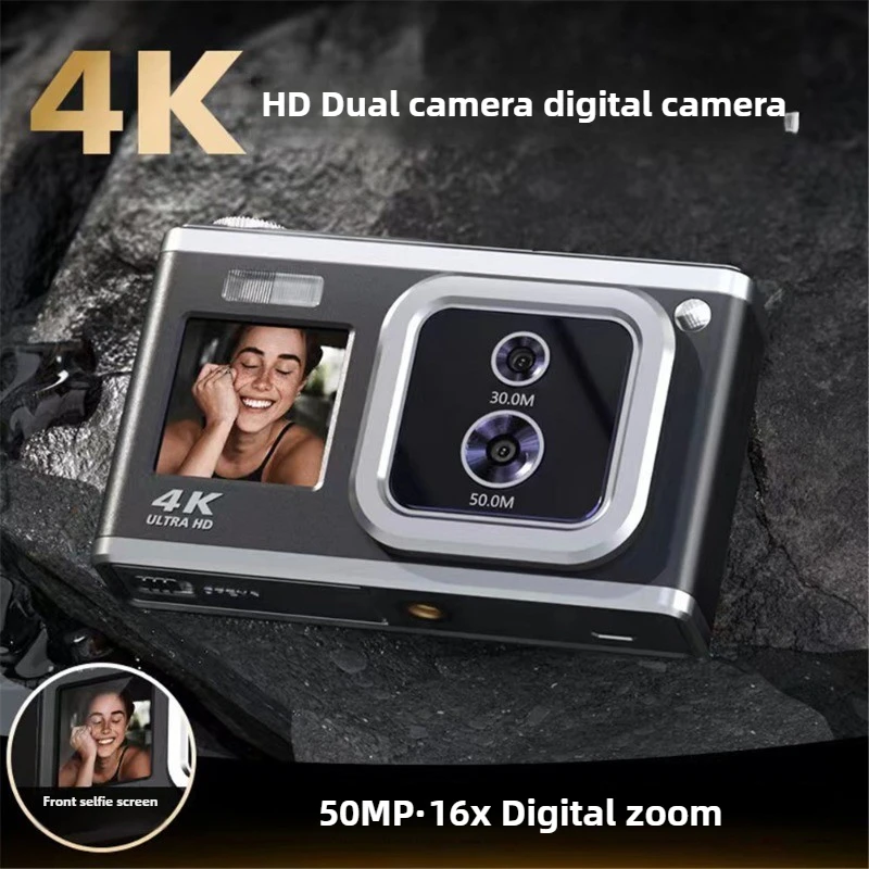 C22 Optical 16x zoom digital mirrorless camera 50MP dual lens, 4K high-definition intelligent beauty camera live Vlog - AliExpress - Image 5