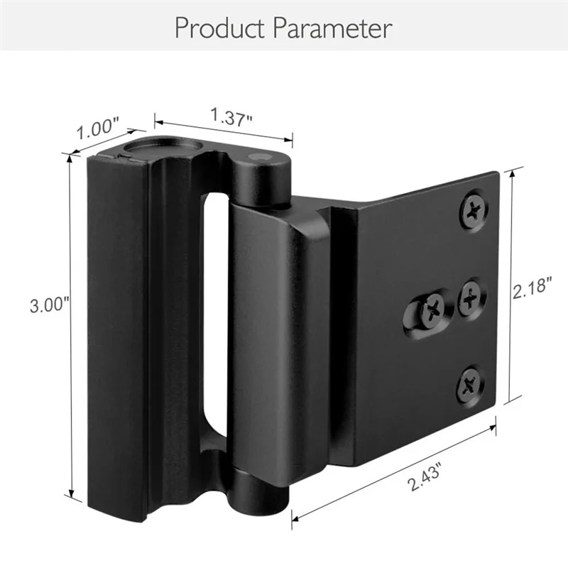Home Security Door Lock Home Reinforcement Door Lock Device Lock Childproof Door Reinforcement Lock C - AliExpress - Image 6