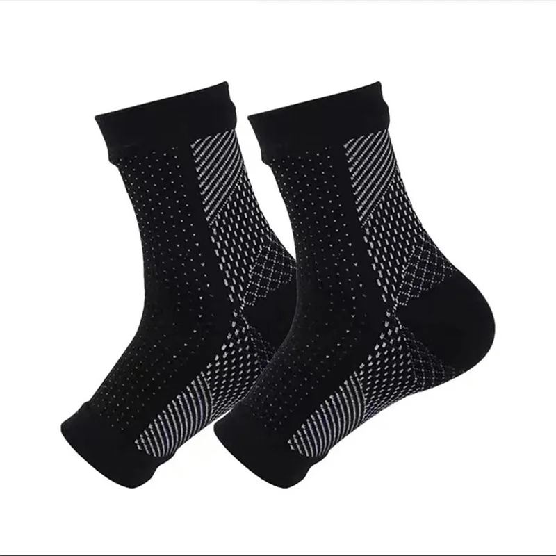 1Pair Neuropathy Socks for Men Women, Soothe Compression Socks for Neuropathy Pain,Ankle Brace Plantar Fasciitis Swelling Relief - AliExpress - Image 3