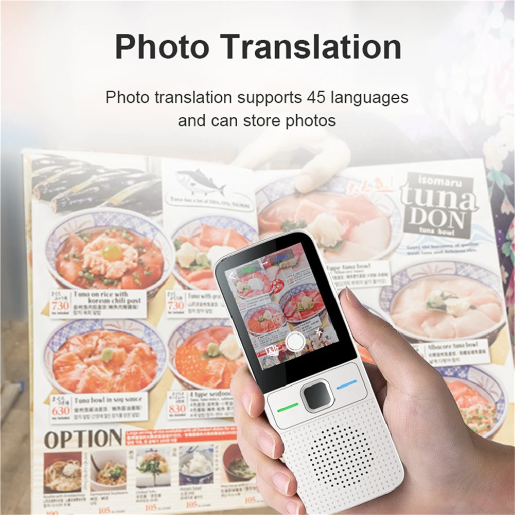 Language Translator Device Portable Instant Translator Online 137 Languages WiFi/Offline 12 Languages Two- Way Translation - AliExpress - Image 3