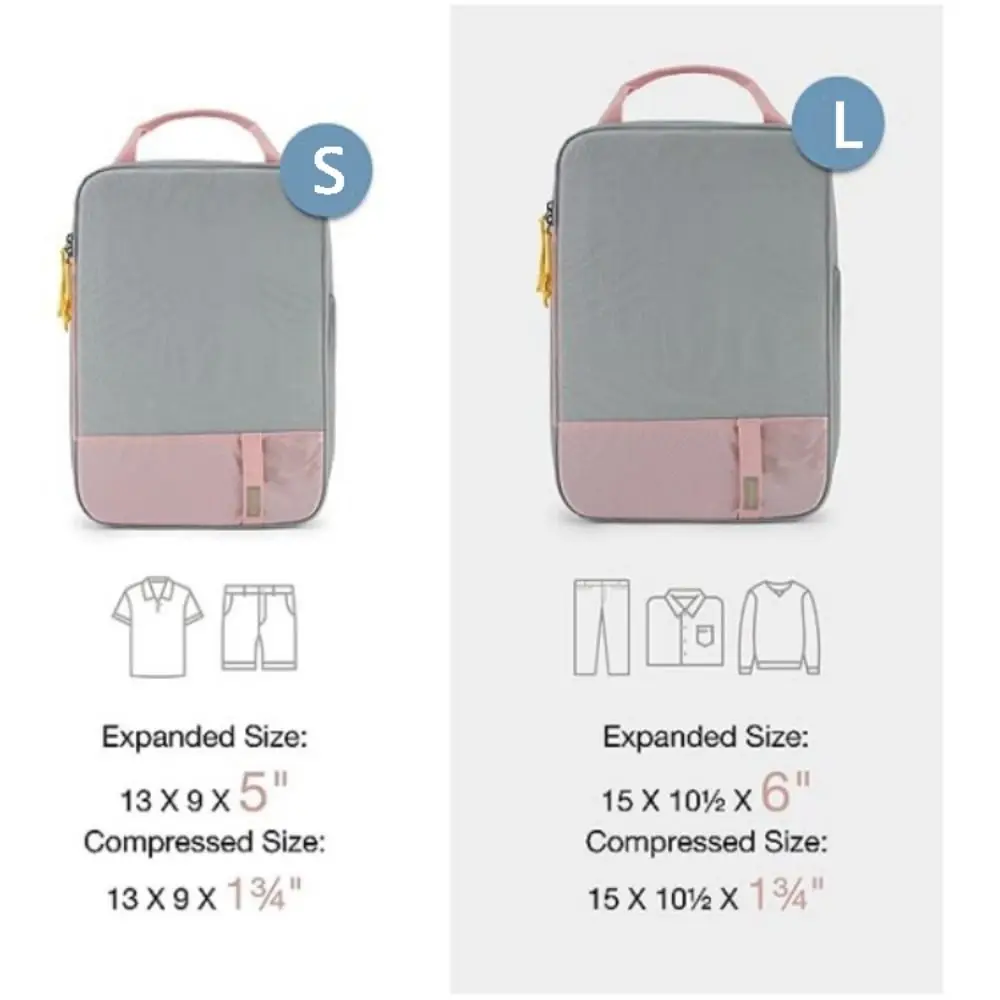 Fashion Travel Compression Packing Space Saving Expandable Luggage Packing Carry On Storage Bag Women Men - AliExpress - Image 6