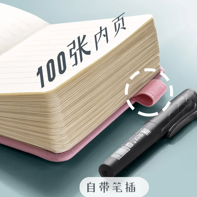 Mini A7 Pocket Notebook Handmade Leather 100Sheets Notepad Portable Travel Diary Planner Schedule Kawaii School Office Supplies - AliExpress - Image 3