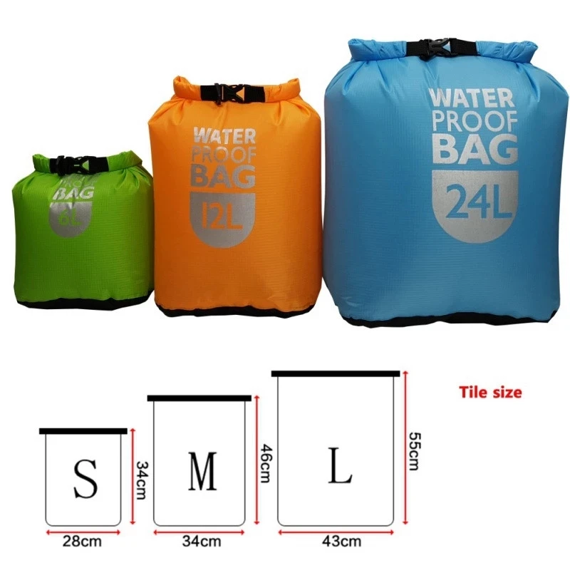 Waterproof Dry Bag Pack Sack Swimming Rafting Kayaking River Trekking Floating Sailing Canoing Boating Water Resistance - AliExpress - Image 2