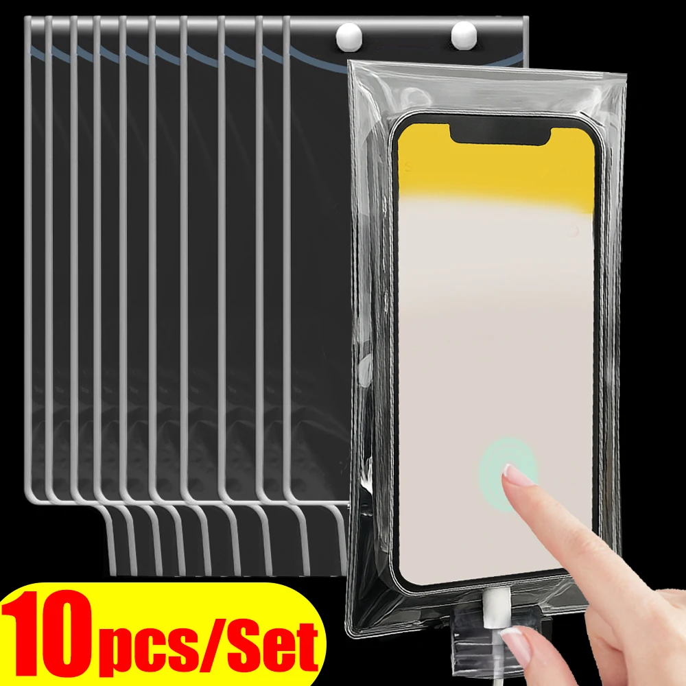 1-10PCS Waterproof Transparent Mobile Phone Cases Portable Mobile Phone Protector Pouch Bag for Cycling Bikinig Motorcycle – AliExpress