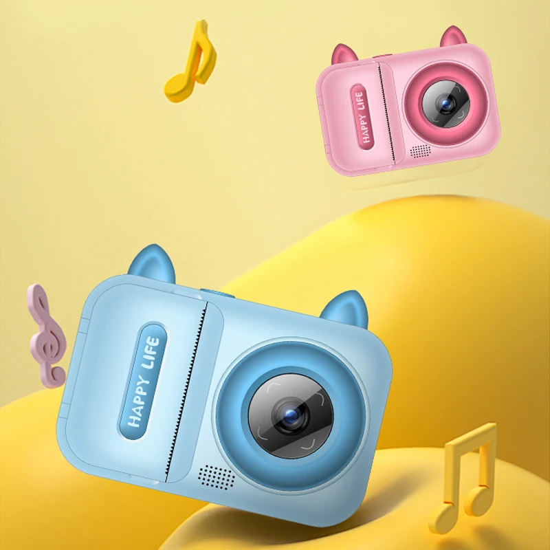 HD photo instant printing cartoon digital toy Kids Camera for Toddler Girls Boys gift Polaroid - AliExpress - Image 6