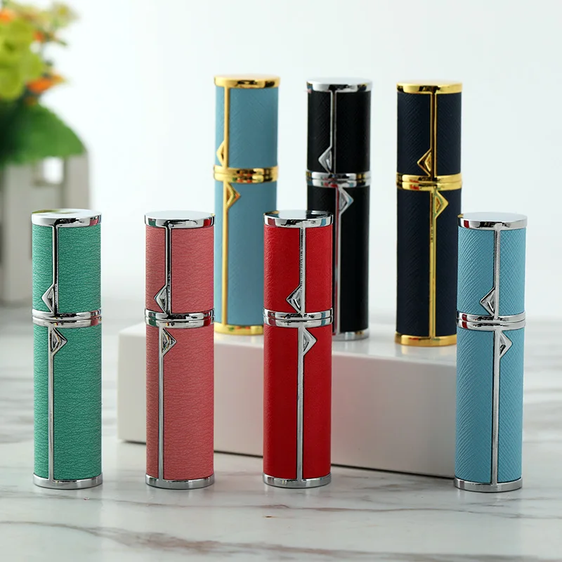 1/2/5/10/20/50 Pieces 5ml Perfume Spray Bottle Luxury Leather Perfume Mist Atomiser Travel Container Refill Bottle 2501102HZ - AliExpress - Image 2