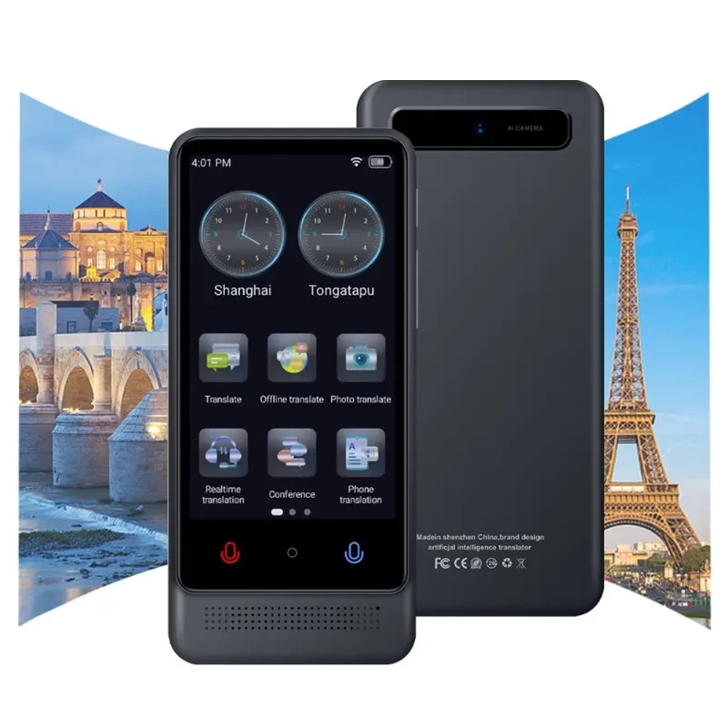 M12 AI intelligent voice translator offline Polish Ukrainian Turkish Czech Russian translator online 137 language translators - AliExpress - Image 4