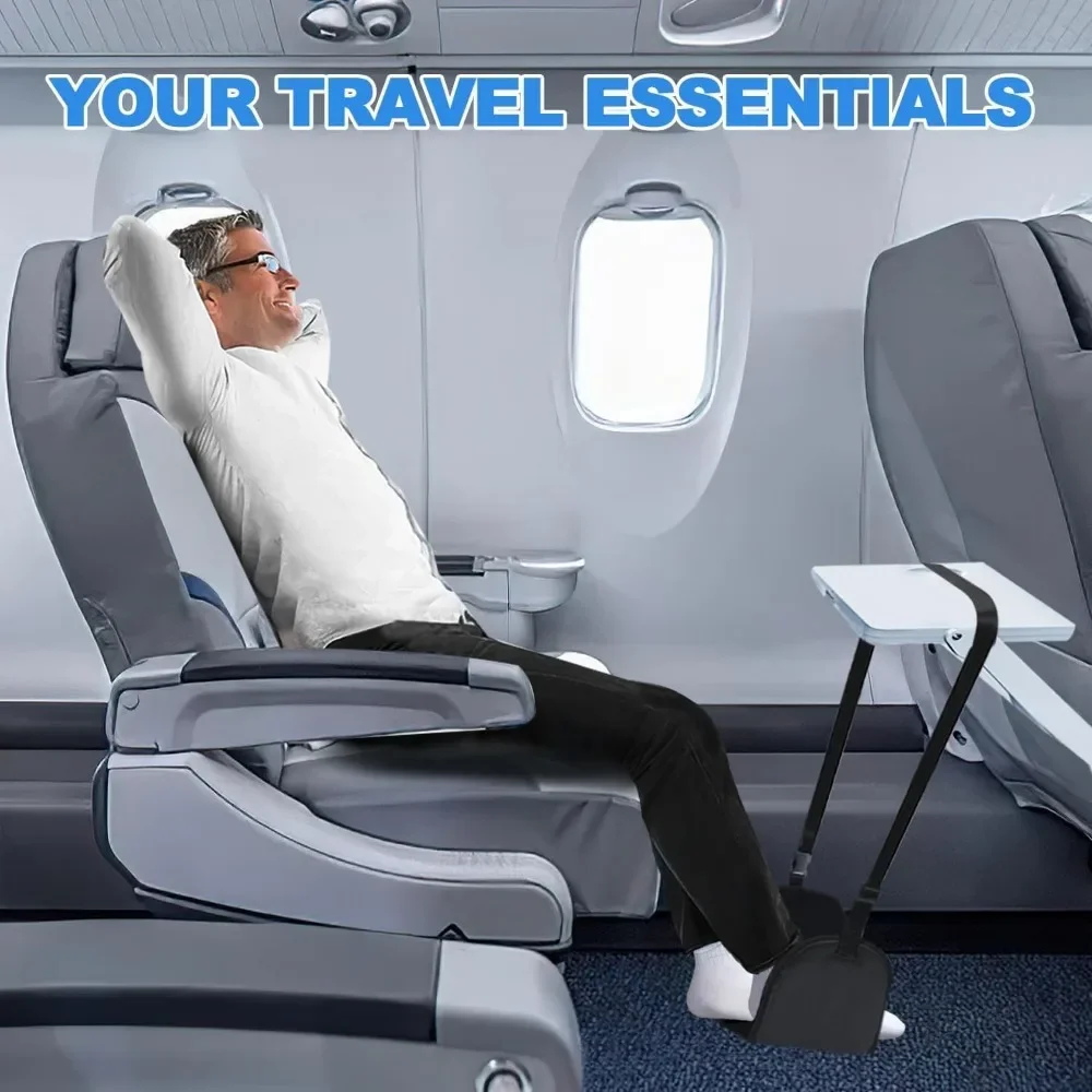 Foot Hammock for Flight, Plane Foot Hammock, Flight Essentials Hammock Support Plates Perfect for Long Travel Foot Leg Rest - AliExpress - Image 5