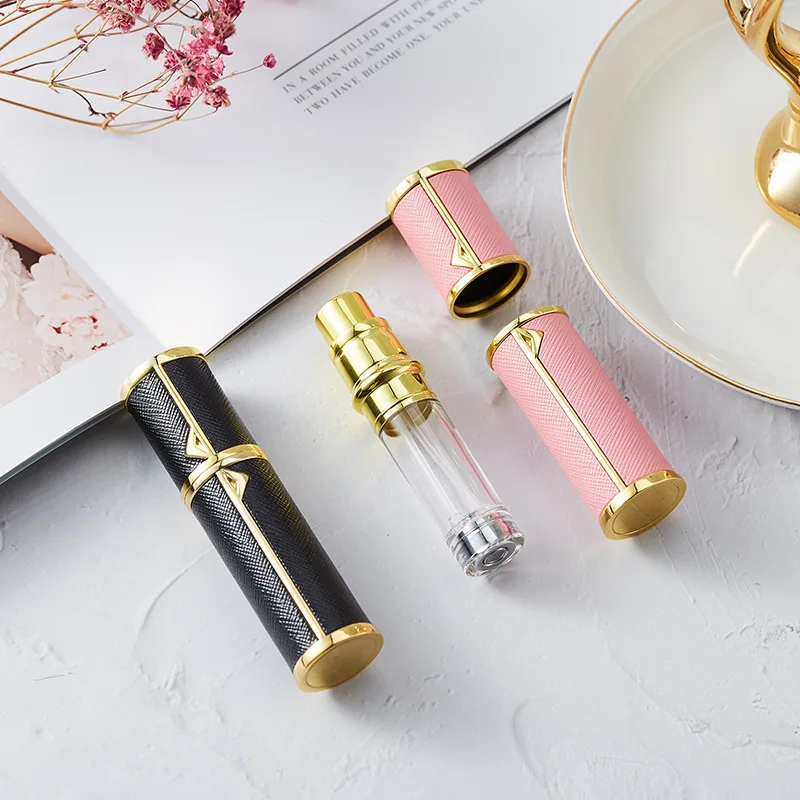 1/2/5/10/20/50 Pieces 5ml Perfume Spray Bottle Luxury Leather Perfume Mist Atomiser Travel Container Refill Bottle 2501102HZ - AliExpress - Image 4