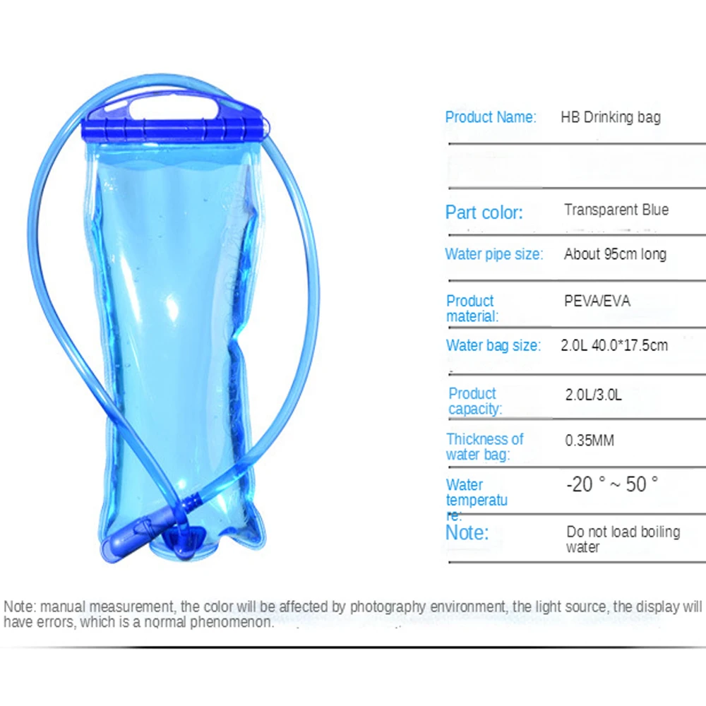 2L Water Reservoir Water Bladder Hydration Pack Vest Water Storage Bag BPA Free Running Cycling Hydration Vest Backpack waterbag - AliExpress - Image 4