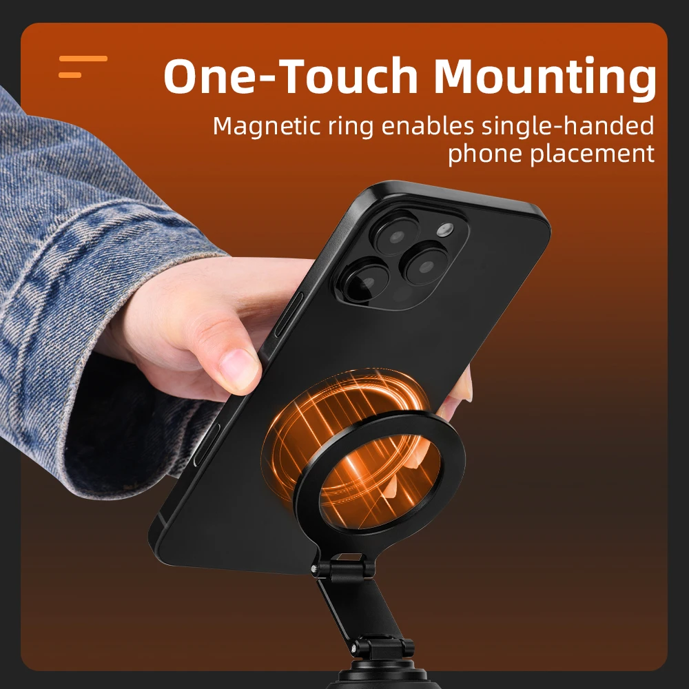 Flymile Magnetic Flexible Octopus Tripod Smartphone Magself Travel Vlog Tripod Adjustable Selfie Holder For IPhone Xiaomi Huawei - AliExpress - Image 4