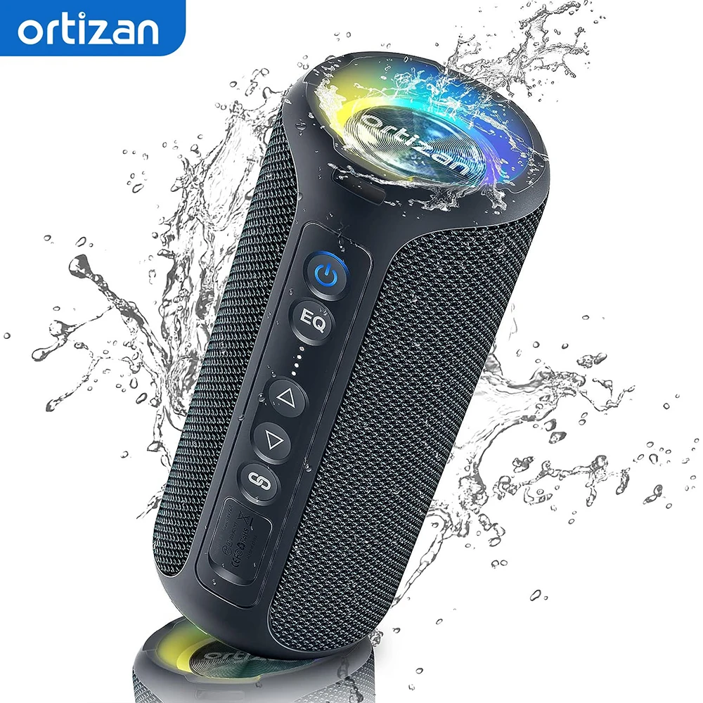 Ortizan X8Pro Bluetooth Speakers,40W Loud Portable Wireless Speaker IPX7 Waterproof Shower Speakers with Bluetooth 5.3 Deep Bass – AliExpress 44