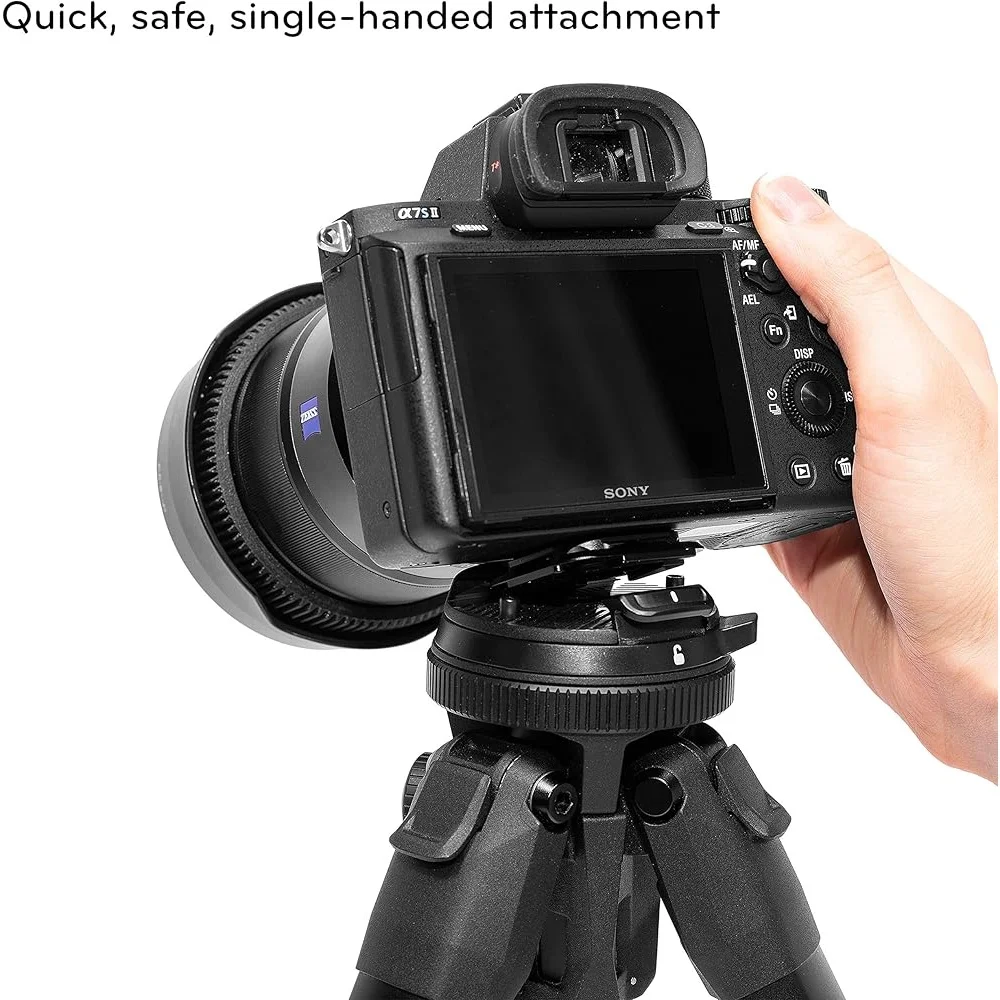 Travel Tripod 5 Section Aluminum Camera Tripod Lightweight Portable Travel Stand Ball Head Shock Resistant DSLR Smartphone Quick - AliExpress - Image 6