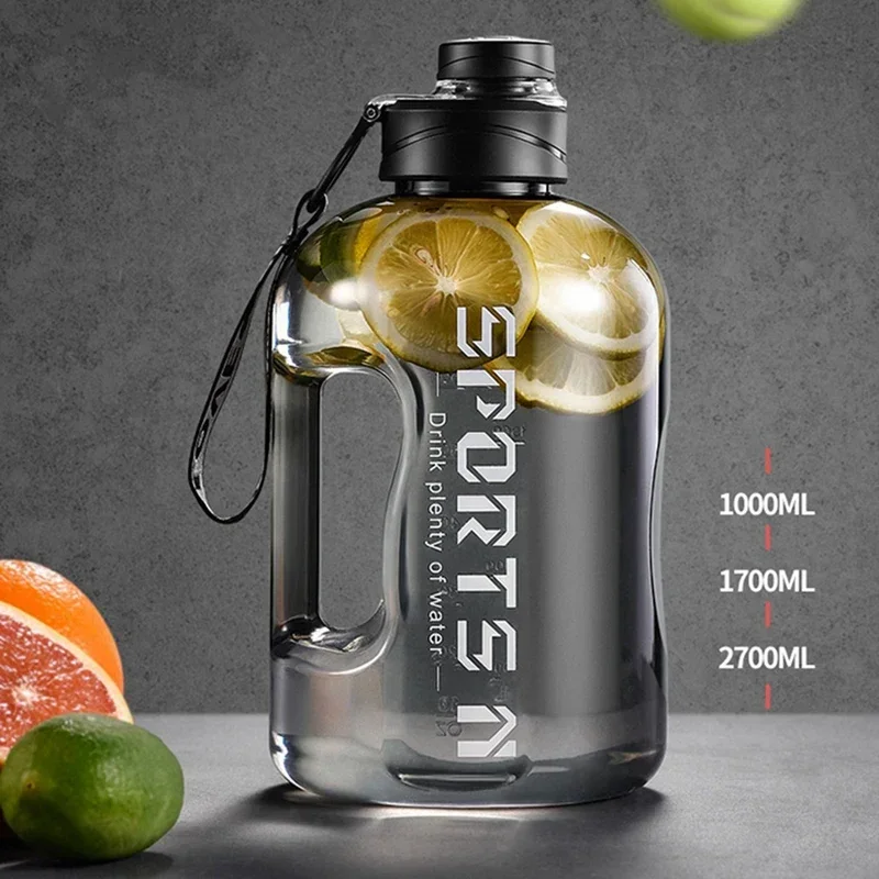 Large Capacity 2 Liter Water Bottle Sports Gym Water Kettle Camping Travel BPA Free Drinking Bottles Portable Plastic Space Cup - AliExpress - Image 3