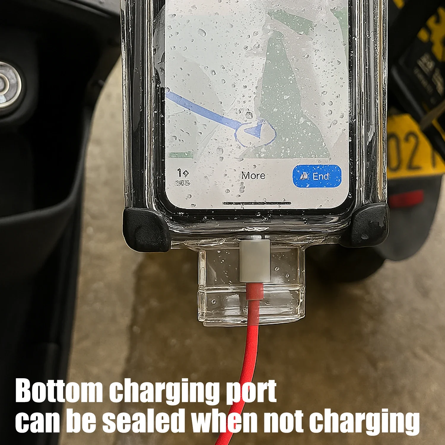 1-10PCS Waterproof Transparent Mobile Phone Cases Portable Mobile Phone Protector Pouch Bag for Cycling Bikinig Motorcycle - AliExpress - Image 3