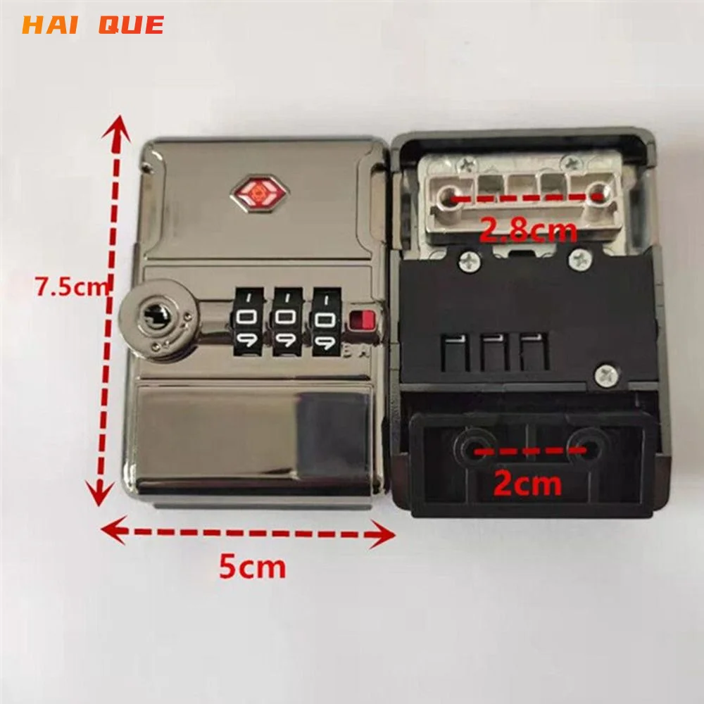 TSA Customs Password Lock 3 cifre combinazione serratura valigia da viaggio bagagli serratura codificata armadietto lucchetto po – AliExpress