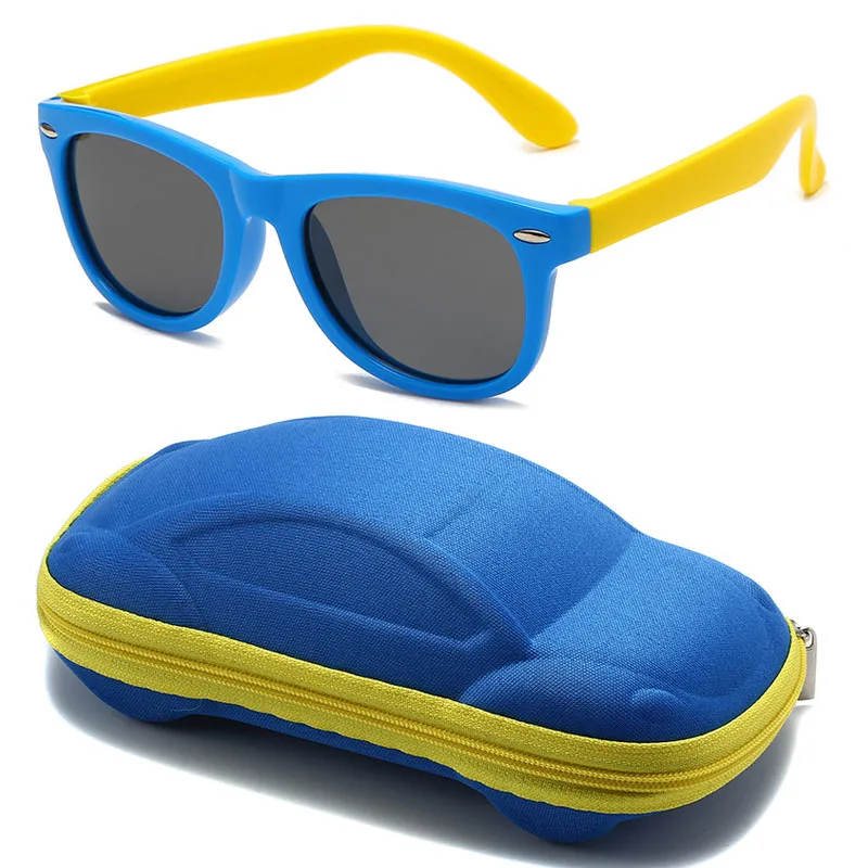 Classic Kids Silicone Sunglasses UV400 Eyewear for Boys Girls TR90 Goggles Children Sunglasses UV Protection Kids Eyewear – AliExpress