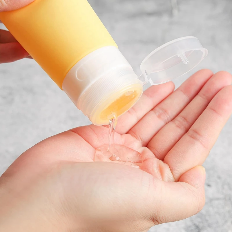 16 Pack Travel Bottles Set -Approved Leak Proof Silicone Squeezable Containers For Toiletries, Conditioner - AliExpress - Image 5