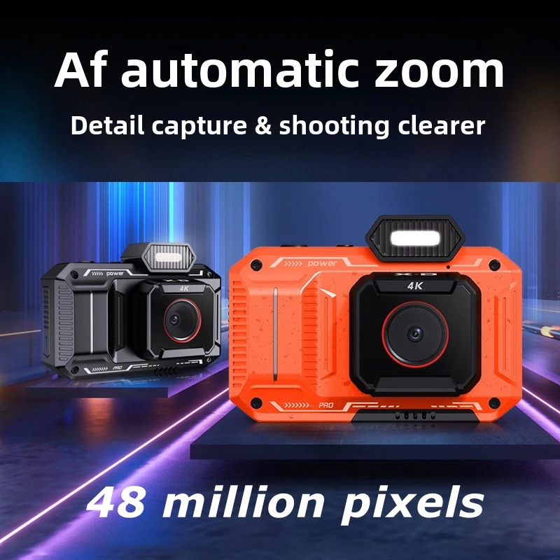 D52 optical 18x zoom mirrorless digital camera with 48 million pixels and 4K high-definition intelligent beauty camera - AliExpress - Image 5