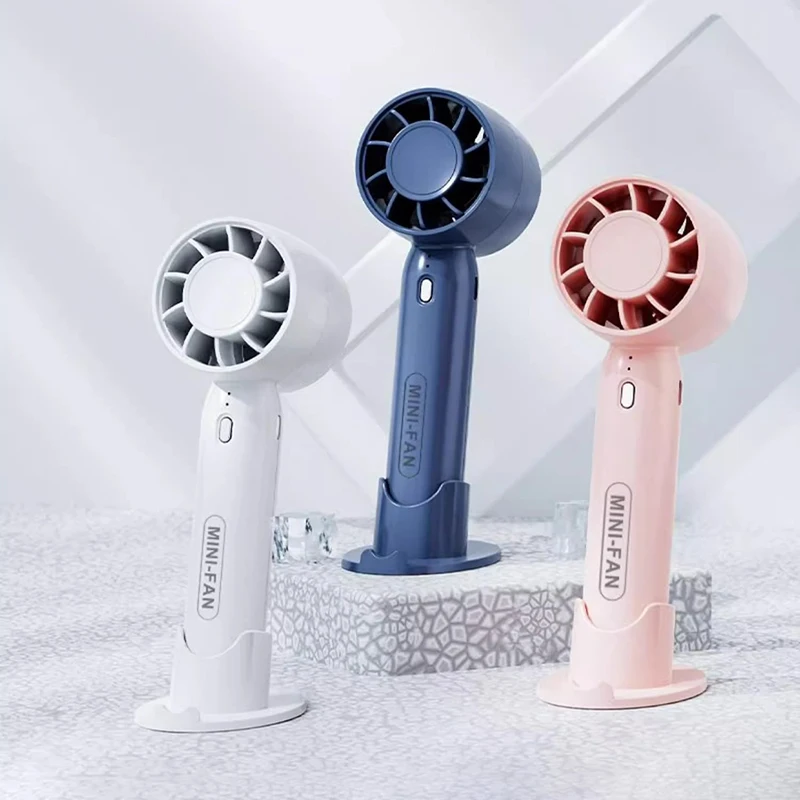 Mini Electric Fan Portable Turbo Fan Three-speed Wind Speed Handheld Desktop Dual-Purpose Air Conditioner For Camping - AliExpress - Image 5