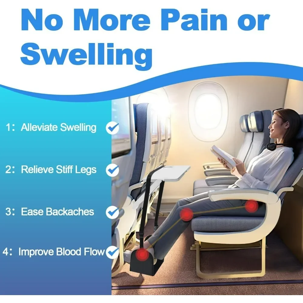 Foot Hammock for Flight, Plane Foot Hammock, Flight Essentials Hammock Support Plates Perfect for Long Travel Foot Leg Rest - AliExpress - Image 2