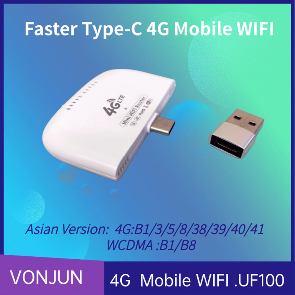 4G LTE Mini WiFi Router with USB Adapter Wireless Type-C Mobile Router Hotspot 4G LTE WiFi Modem Router for RV Travel Camping – AliExpress 7