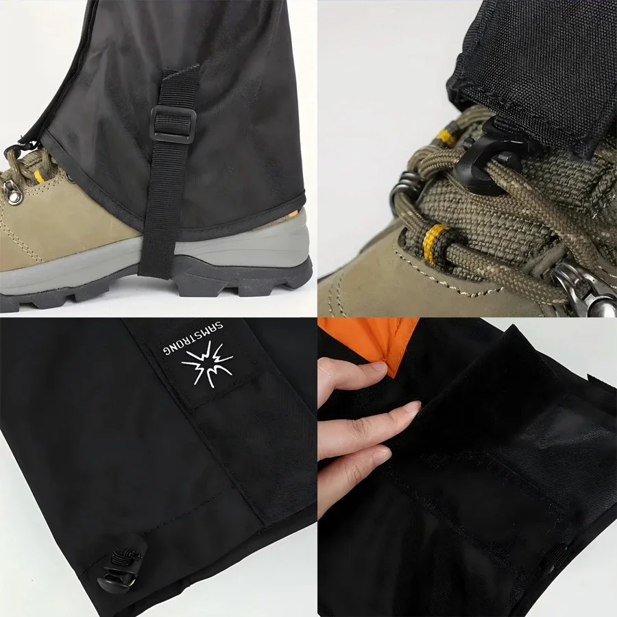 1 Pairs Waterproof Hiking Gaiters Breathable Desert Mountain Climbing Gaiters for Hiking,Hunting,Walking Skiing for Men & Women - AliExpress - Image 3