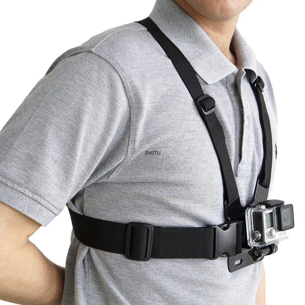 Chest Strap Mount Belt Headband for Gopro Hero 12 11 9 8 7 Action Camera Head Harness Support Holder for Go Pro Pov Accessories - AliExpress - Image 2